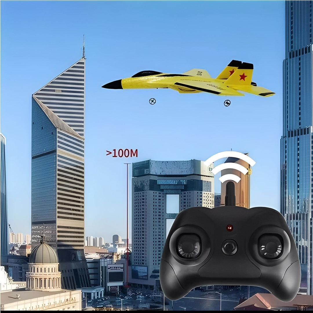 RC Airplane Beginners 3-Axis Gyro LED Night Flying Foam