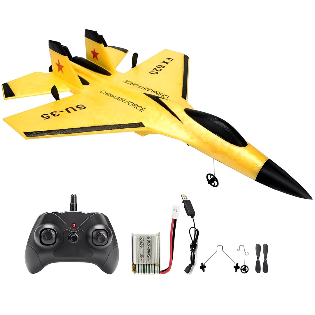 RC Airplane Beginners 3-Axis Gyro LED Night Flying Foam