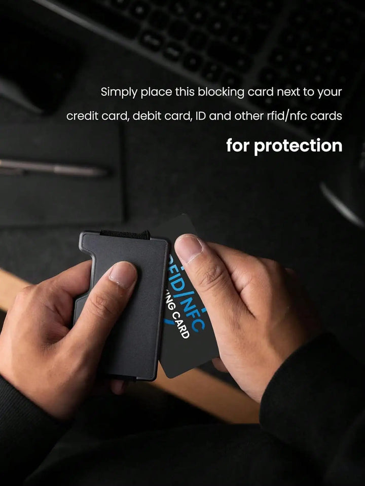 RFID Blocking Card 2 Pack | Contactless NFC Wallet Protector
