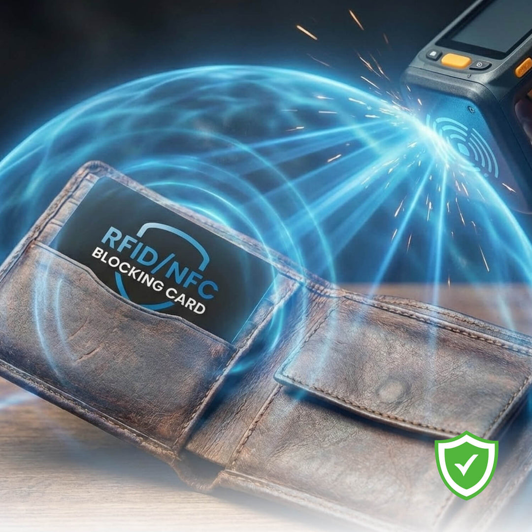 RFID Blocking Card 2 Pack | Contactless NFC Wallet Protector