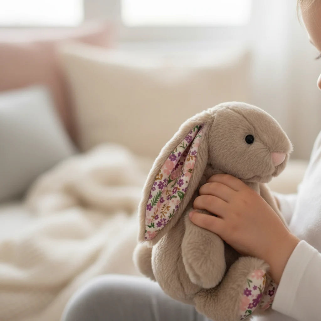 Rabbit Plush Toy Soft Stuffed Bunny Animal Freestanding