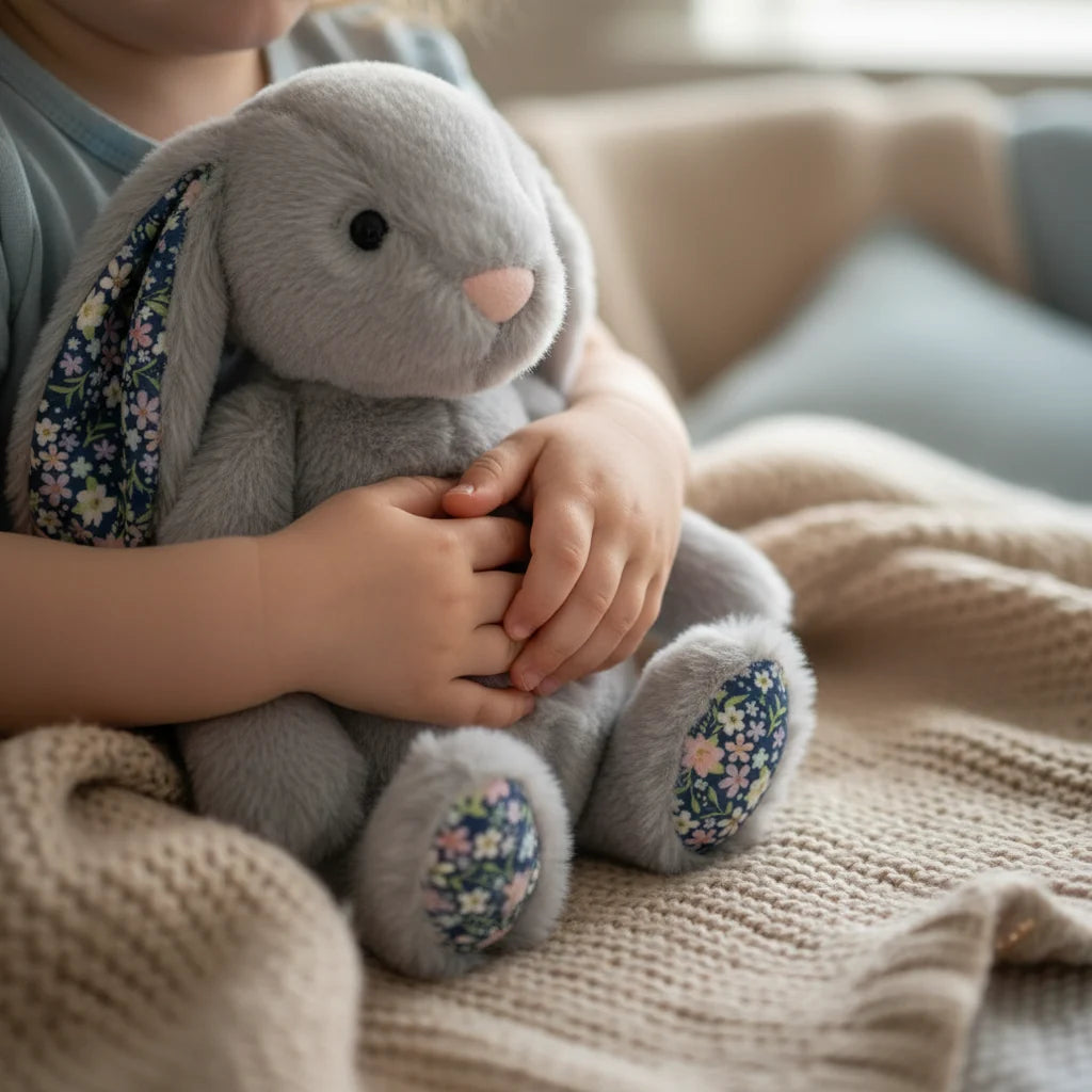 Rabbit Plush Toy Soft Stuffed Bunny Animal Freestanding