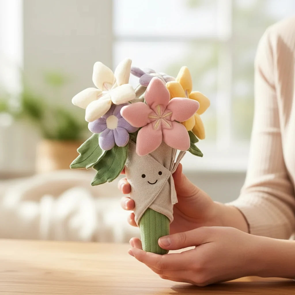 Rabbit Plush Toy Soft Stuffed Bunny Animal Freestanding