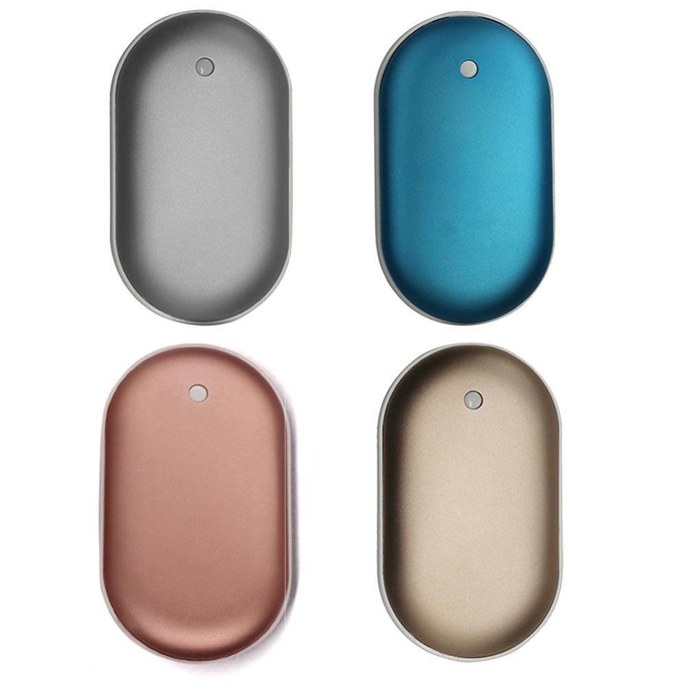 Rechargeable Hand Warmer with Power Bank | 5200 mAh Battery, 3 Heat Levels | USB-C Fast Charging, Up to 8 Hours Heat