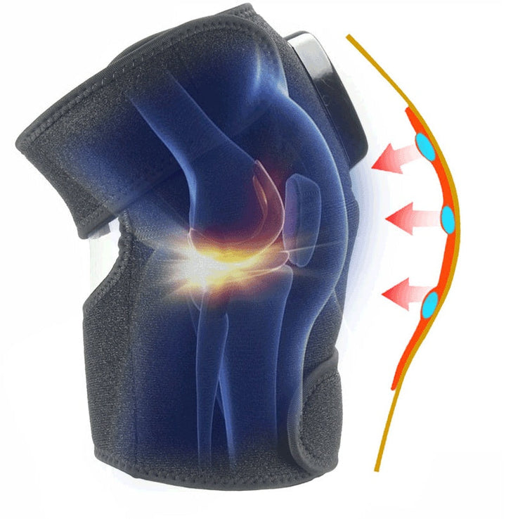 Rechargeable Heating &amp; Vibration Wrap | 45–60°C | 3 Vibration Levels | Timer | Knee, Elbow &amp; Shoulder