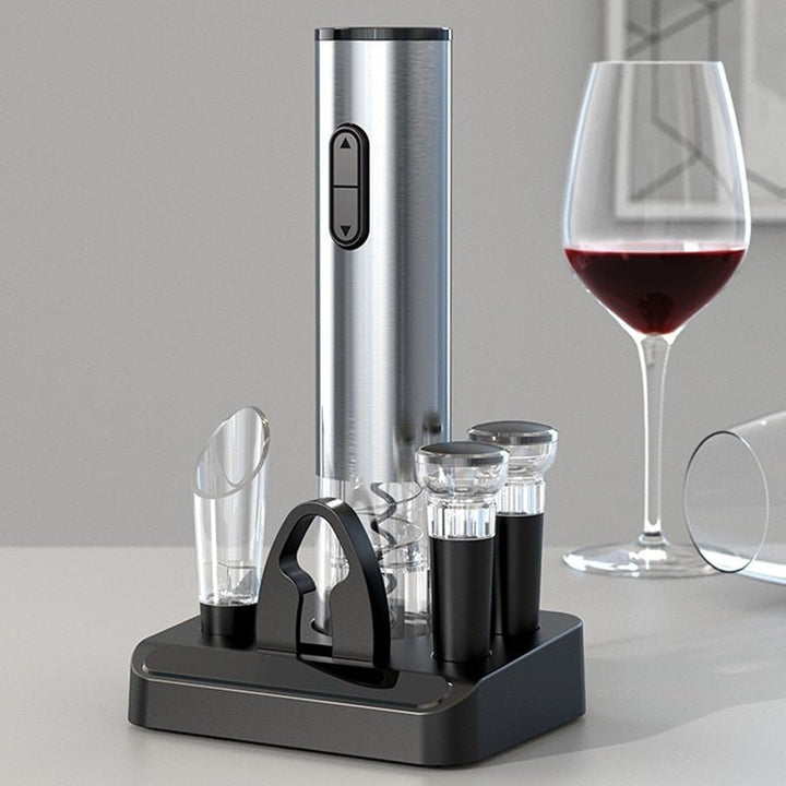 Rechargeable Electric Wine Bottle Opener 0