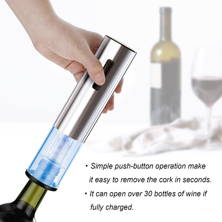 Rechargeable Electric Wine Bottle Opener 1