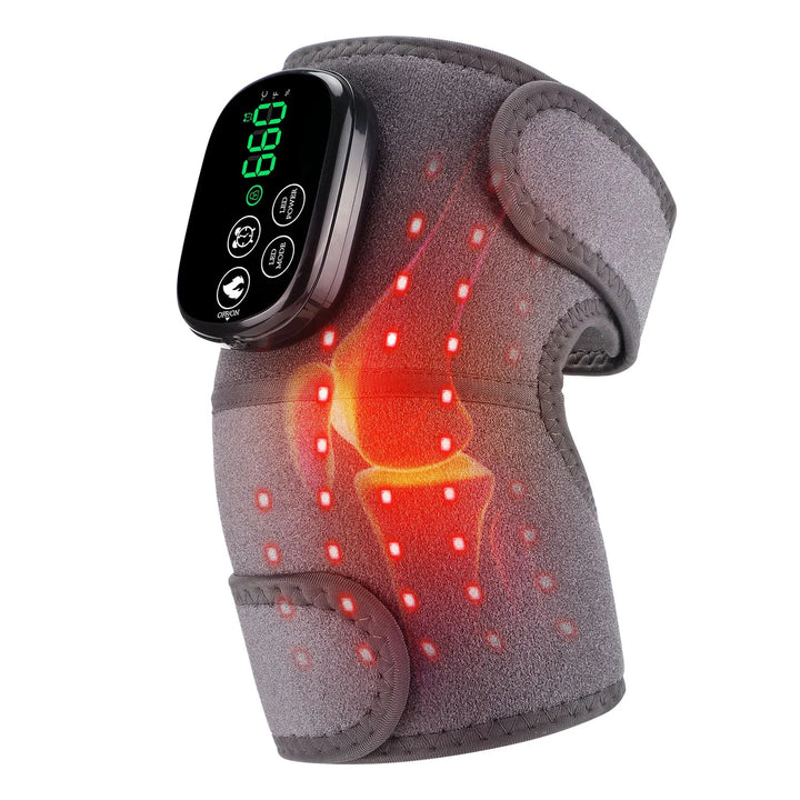 Red Light Therapy Wrap | 44 LEDs 660nm &amp; 850nm | Heat 45–65°C | 3000mAh | Shoulder, Knee &amp; Elbow