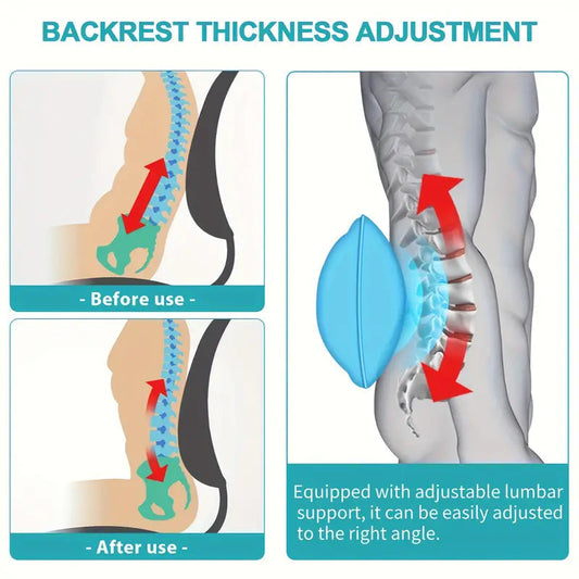 Relaxation Haven | Heated Back Massager for Chair with Vibration | Shiatsu Comfort for Back Pain Relief 1