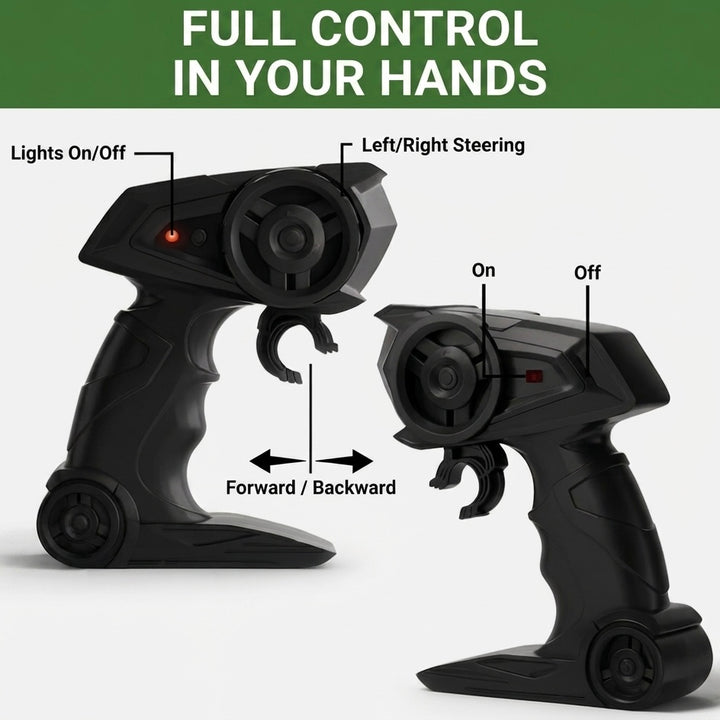 Remote Control Off-Road Car | 1:16 Scale | 20km/h | 2.4GHz | LED Lights | USB Rechargeable | 4 Colours