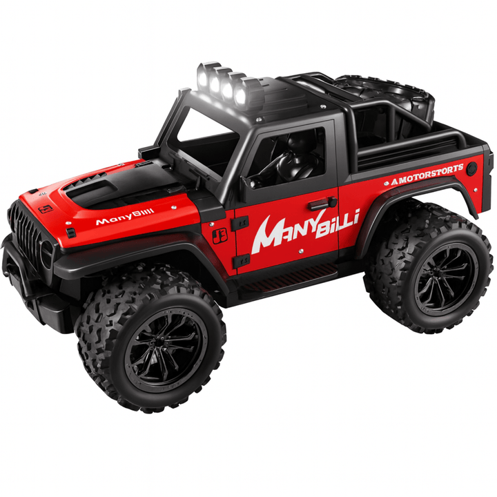 Remote Control Off-Road Car | 1:16 Scale | 20km/h | 2.4GHz | LED Lights | USB Rechargeable | 4 Colours