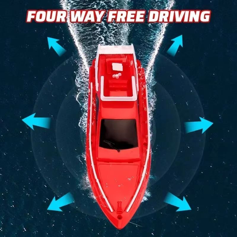 Remote Control Racing Boat | Waterproof 2.4GHz Controls, Self-Righting Hull | Up to 20 mph, Rechargeable Battery