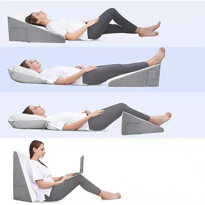 RestEase | Reading Pillow for Bed with High-Density Memory Foam | Ergonomic Bed Backrest Support for Ultimate Comfort 2