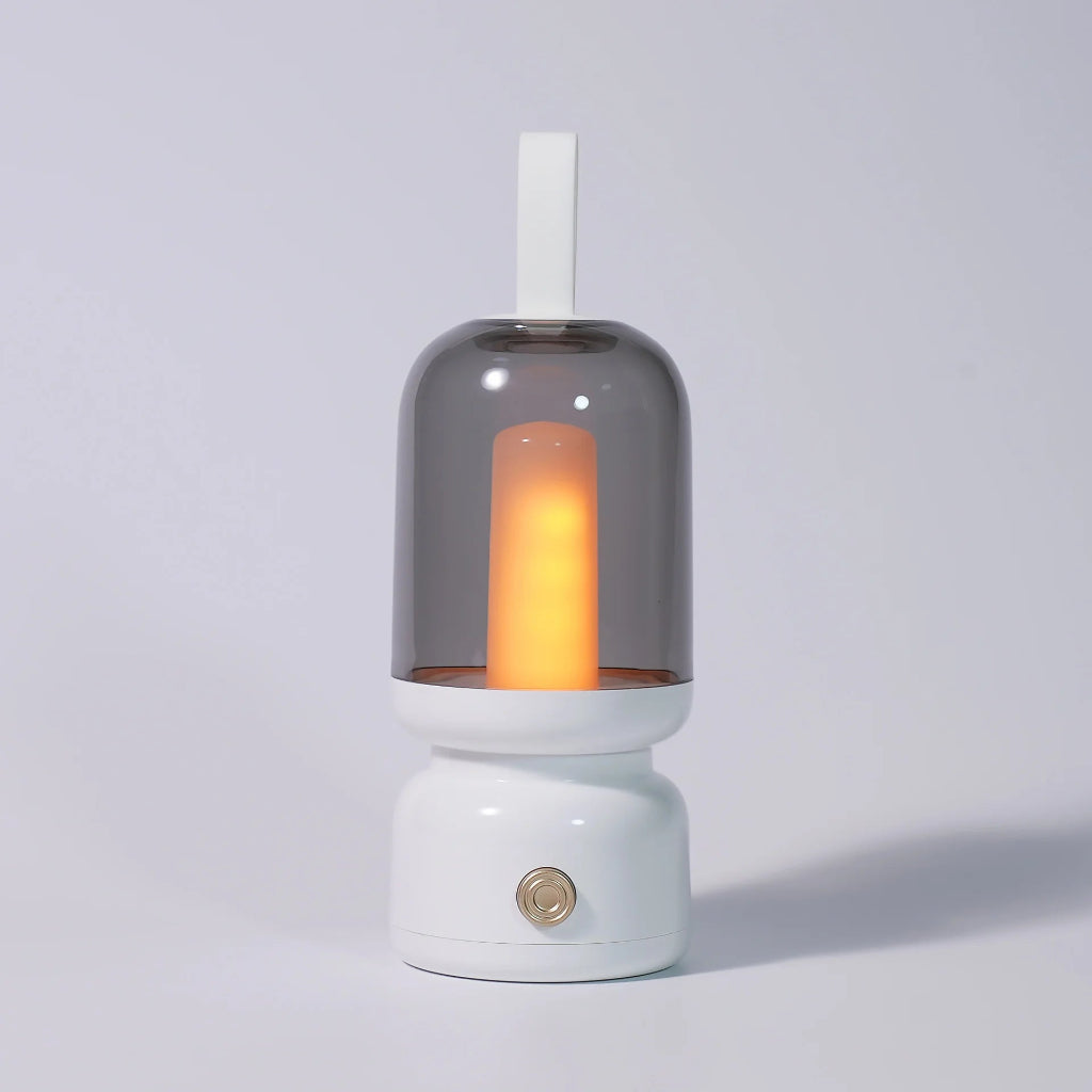 Retro Handheld Night Light, Rechargeable Battery, Touch Control, Warm White 0