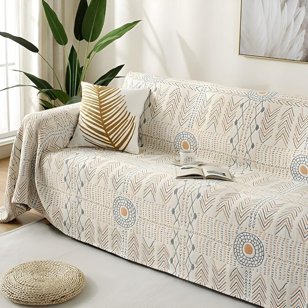 Reversible Blanket 150x200 to 200x260cm | Ultra-Plush Dual-Sided Finish | Sofa Throw, Bed Cover & Decorative Wall Accent