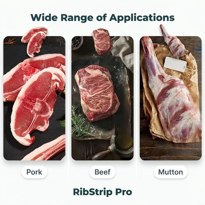 Rib Membrane Remover Tool Stainless Steel | Non-Slip Ergonomic Handle | Rust-Resistant, Dishwasher-Safe BBQ Prep Tool