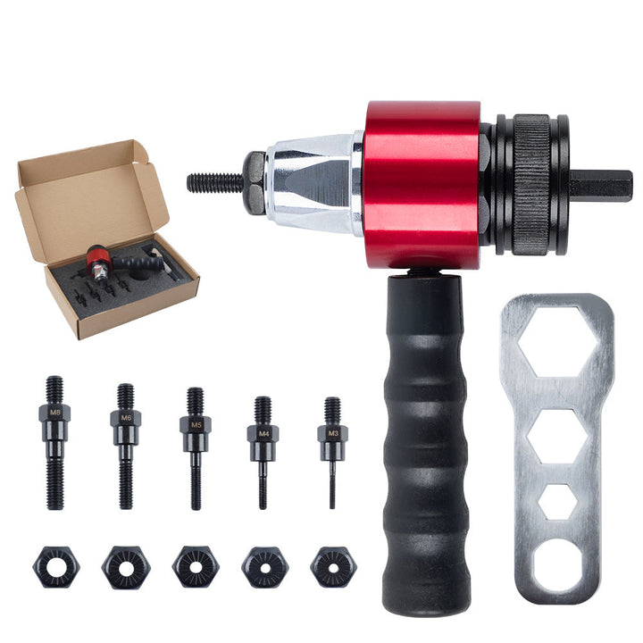 Rivet Nut Adapter M3–M8 | Cordless Drill Rivet Gun Attachment Set