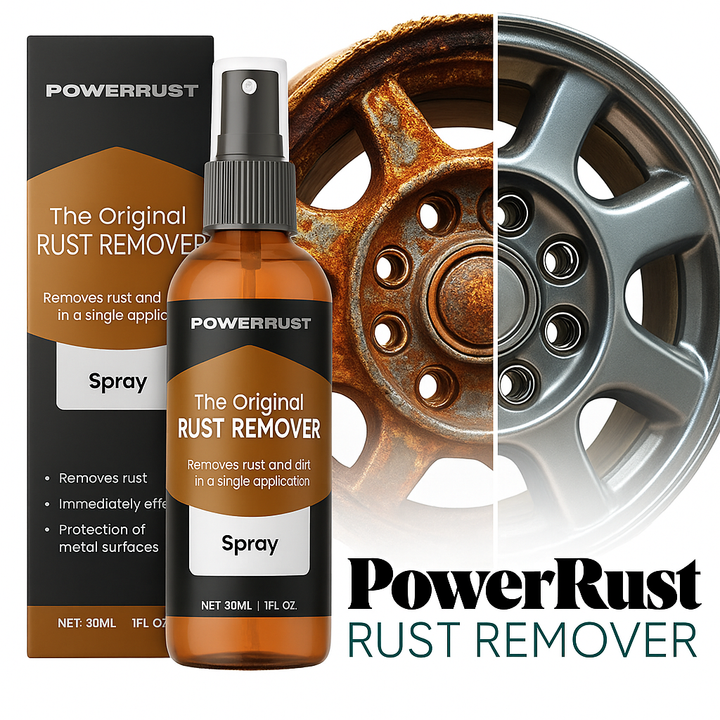 Rust Remover | PowerRust Original Spray for Metal Surfaces