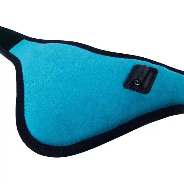 Heated Neck Wrap | 3 Heat Levels, USB-Powered | Adjustable Fit, 30/60/90-Minute Auto Shut-Off Timer, Portable Use 4
