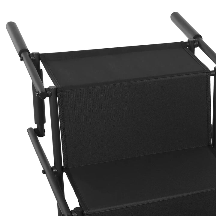 Dog Ramps For Cars | Folding Four Step Boot Stairs