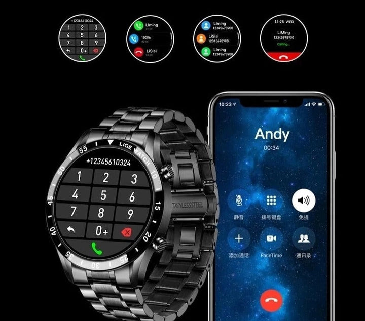 4G Smartwatch with Calls, GPS and Notifications | AMOLED Display, Heart Rate &amp; Sleep Tracking | IP68 Waterproof, 5-Day Battery 6