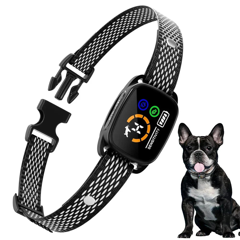 Bark Control Smart Collar Rust | Adjustable Sensitivity for Small Dogs | Rechargeable Battery, Comfortable Fit, Neck 20-51 cm 1