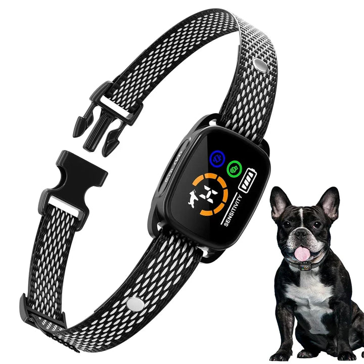 Bark Control Smart Collar Rust | Adjustable Sensitivity for Small Dogs | Rechargeable Battery, Comfortable Fit, Neck 20-51 cm 1