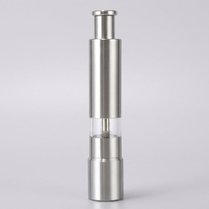 Salt And Pepper Mill | One-Hand Press Top, Set Of Two