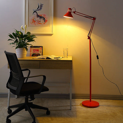 Scandinavian Floor Lamp | Adjustable Iron Design with Versatile Bulb Compatibility | Modern Lighting for Living Rooms and Bedrooms 2