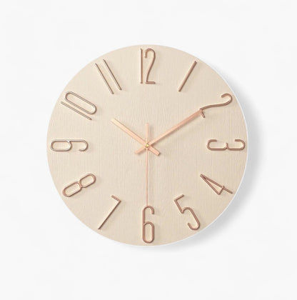 Scandinavian | Modern Wall Clock with Silent Quartz Movement ? Minimalist Design for Elegant Spaces 1