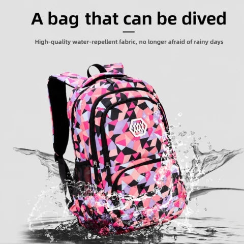 School Backpack Set | Three Matching Pieces, Zip Pockets