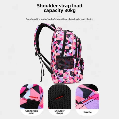 School Backpack Set | Three Matching Pieces, Zip Pockets