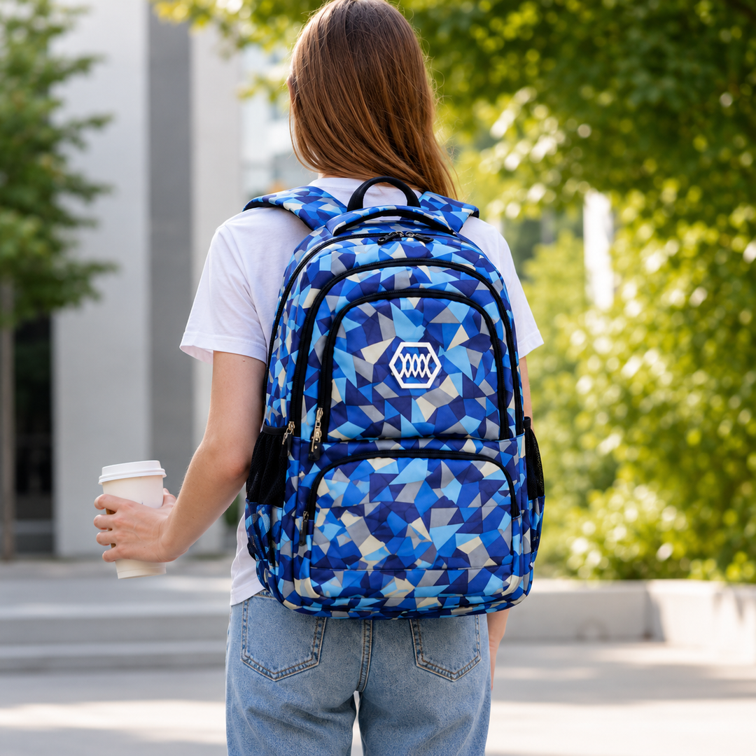 School Backpack Set | Three Matching Pieces, Zip Pockets