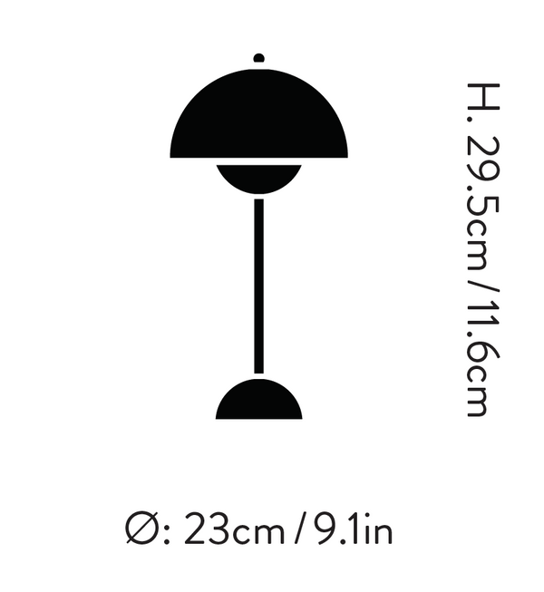 Mushroom Rechargeable LED Table Lamp Touch Dimmer IP44 24