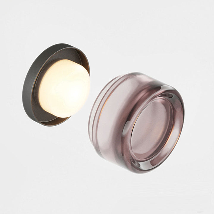 Textured Glass Wall Light | Ripple-Effect Design with Integrated LED | Soft Ambient Glow for Living Rooms and Hallways 10