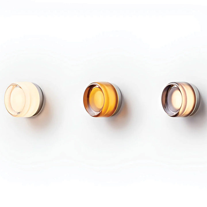 Textured Glass Wall Light | Ripple-Effect Design with Integrated LED | Soft Ambient Glow for Living Rooms and Hallways 6