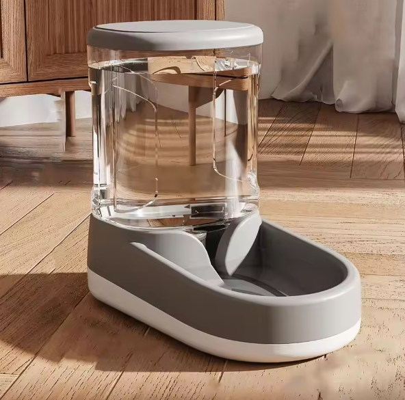 Automatic Food and Water Dispenser Set | Self-Refilling, Tilted Bowls | BPA-Free Plastic for Cats &amp; Small Dogs 4