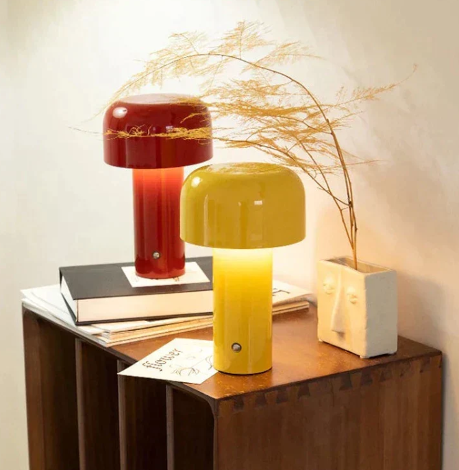 Mushroom Table Lamp | Minimalist Dome Head With A Soft Glow