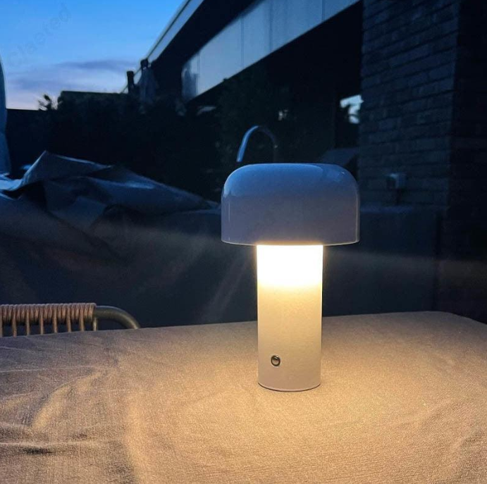Mushroom Table Lamp | Minimalist Dome Head With A Soft Glow