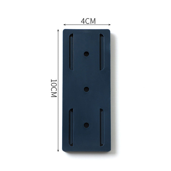 Self-Adhesive Socket Holder Punch-Free Wall Mount Panel