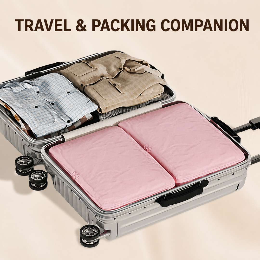 Self-Compression Storage Bags | Press Down Valve, Handle