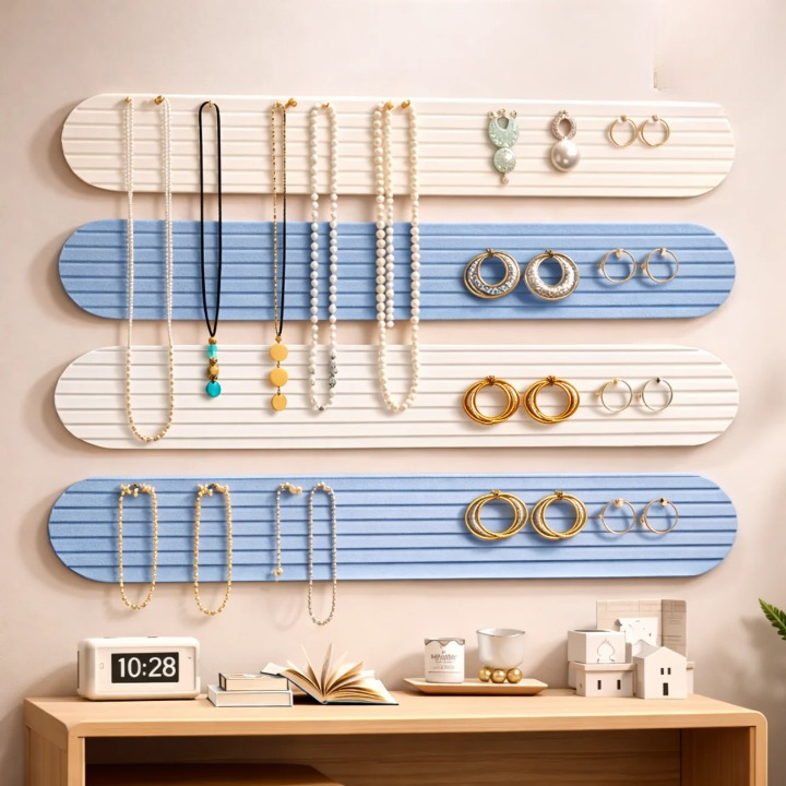 Self-Adhesive Pinboard Panels | Fluted No Drill Wall Set