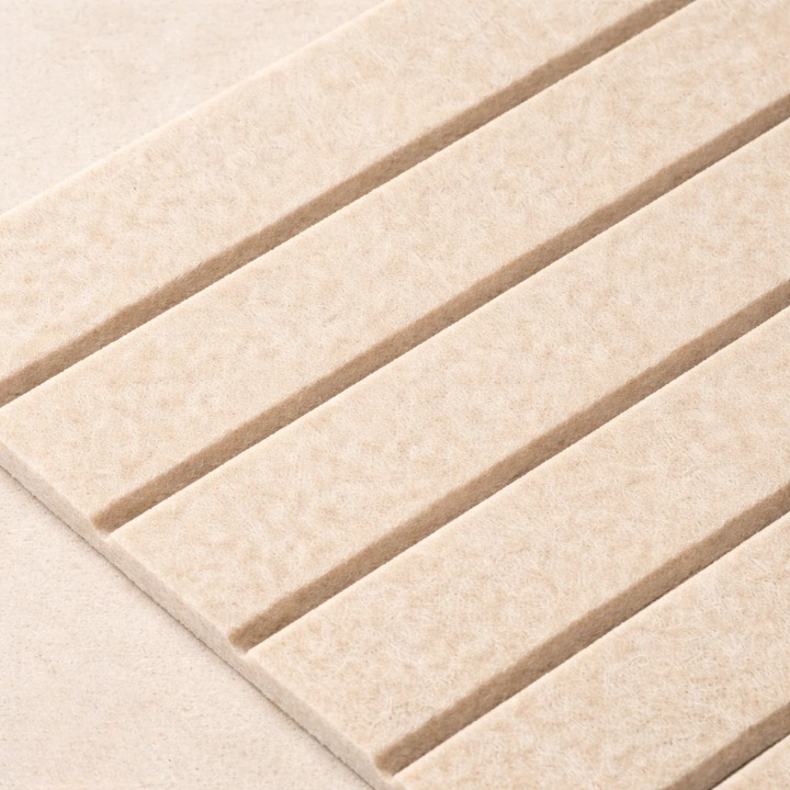 Self-Adhesive Pinboard Panels | Fluted No Drill Wall Set