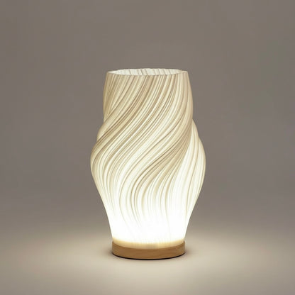 Table lamp with three-level dimming function