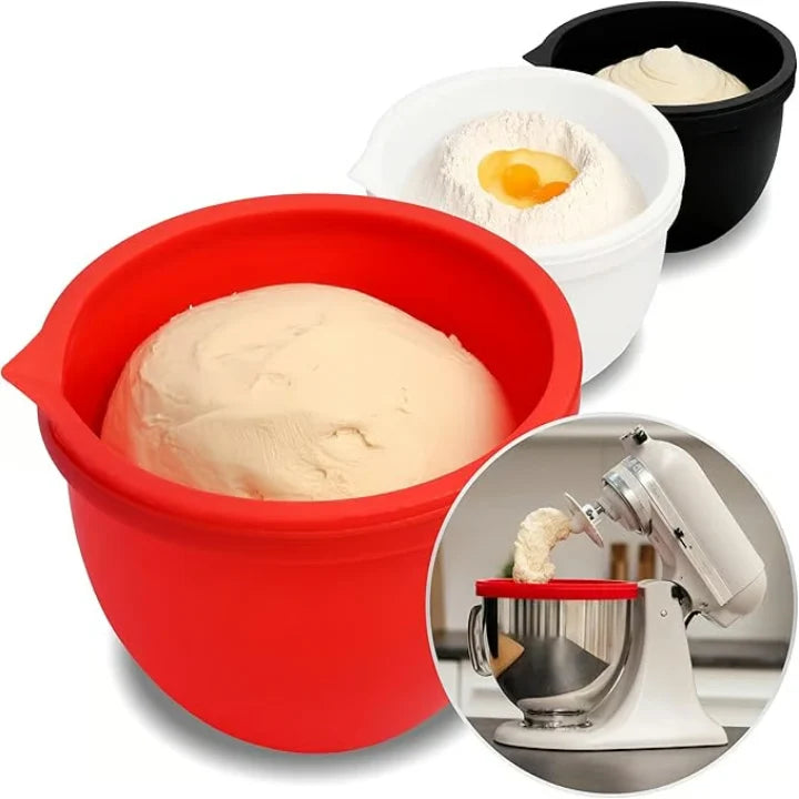 Silicone Bowl Insert | Lift-Out Liner, Fitted Proving Lid