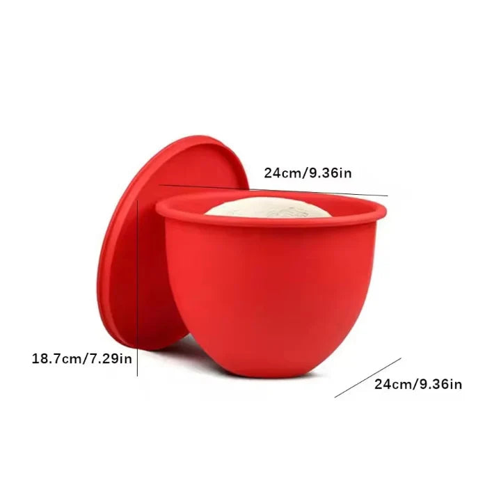 Silicone Bowl Insert | Lift-Out Liner, Fitted Proving Lid