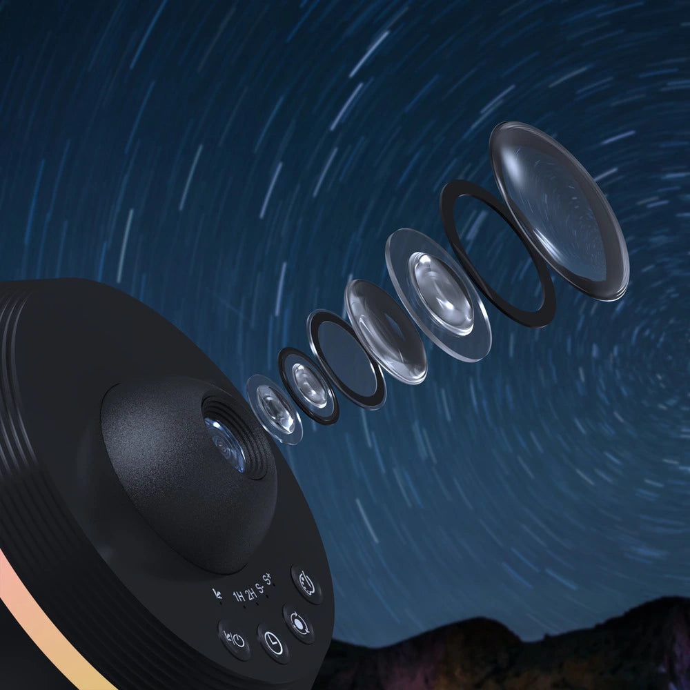 Sirius Galaxy Projector | Star Projector Night Light with Celestial Motifs 7