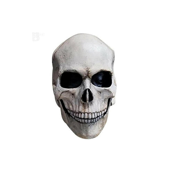 Skull Mask with Moving Jaw for Halloween Costumes | Latex Face Mask with Realistic Detail | Breathable, Non-Slip Fit