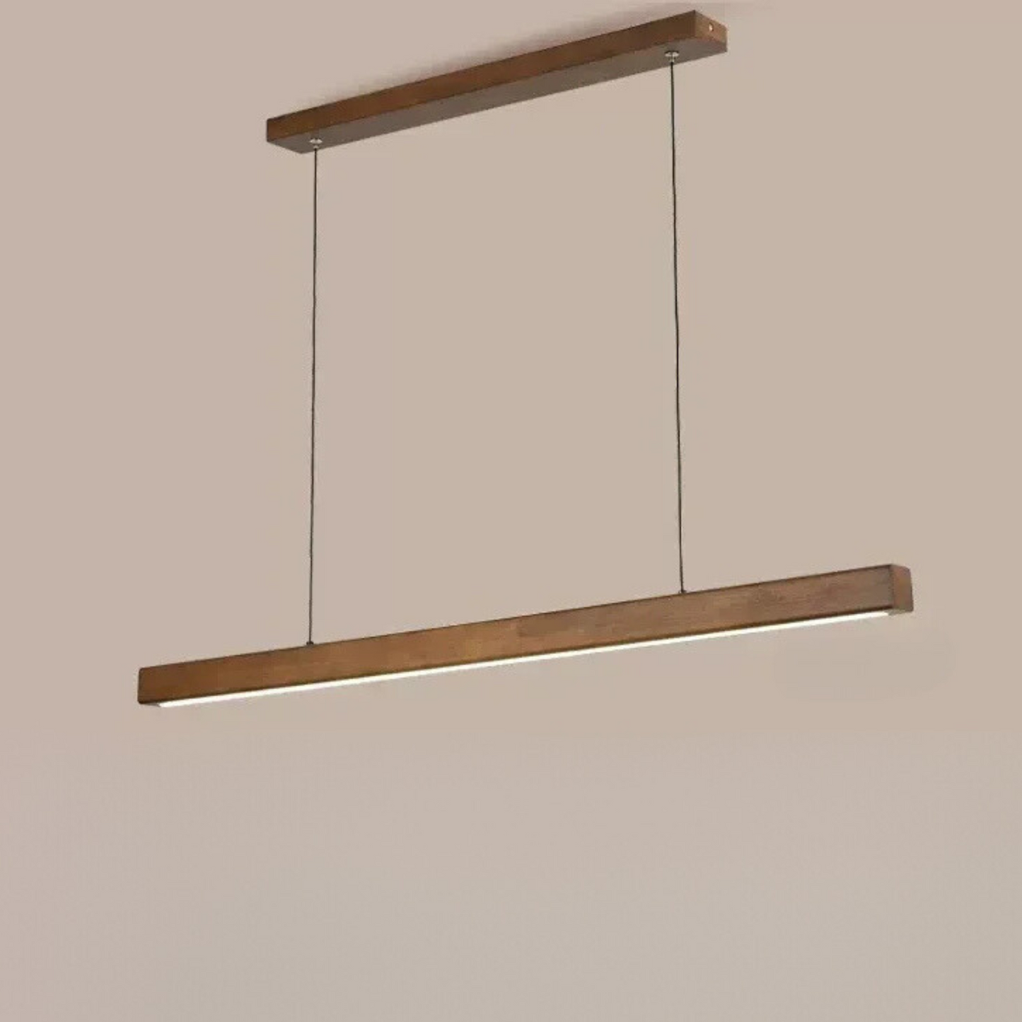 Sleek Modern Pendant Light | Adjustable LED Hanging Light for Stylish Dining and Office Illumination 0