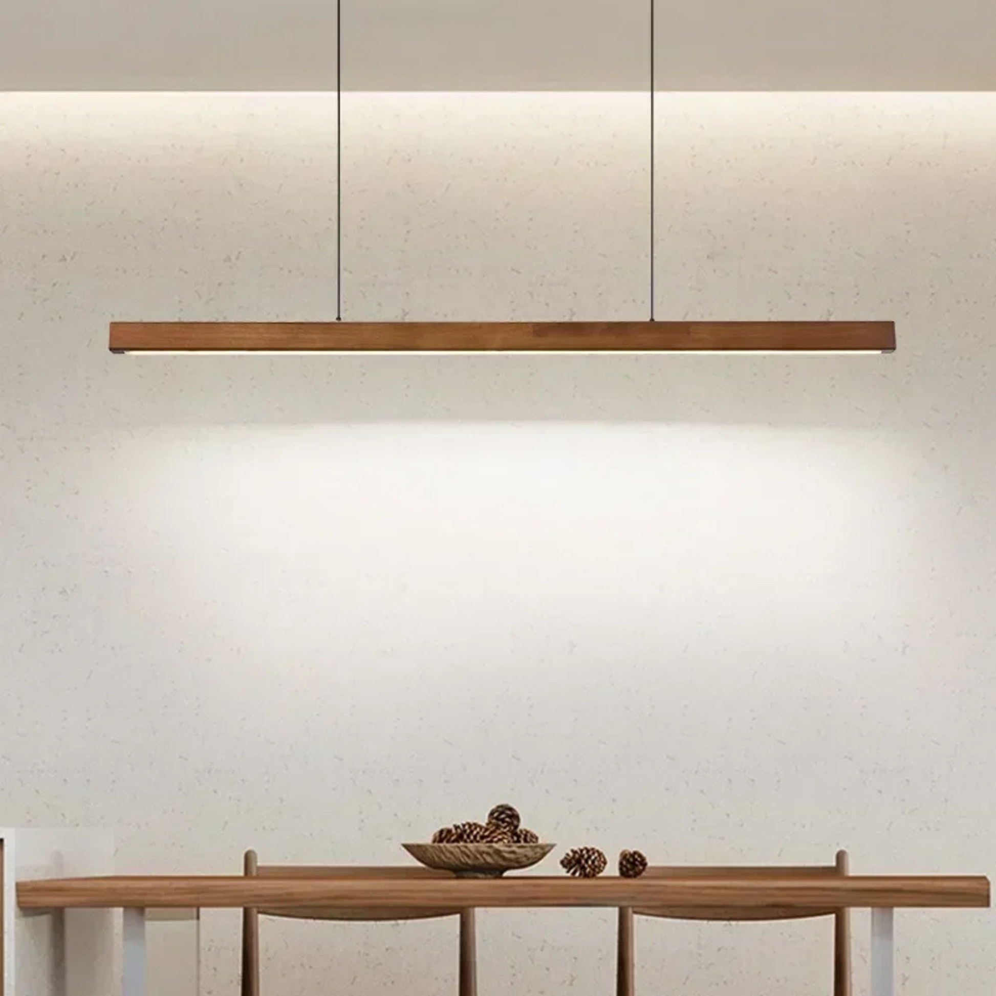Sleek Modern Pendant Light | Adjustable LED Hanging Light for Stylish Dining and Office Illumination 1